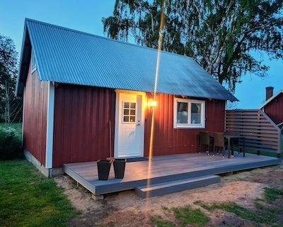 Detached cottage in the countryside of beautiful Borgunda
