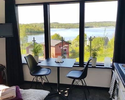 Guest house in Kaxholmen overlooking Landsjön.