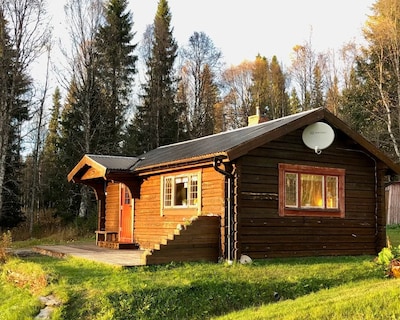 Cozy Log Cabin Jormvattnet