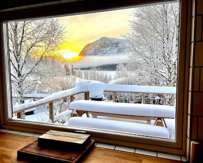 Cozy cottage very close to the lift in Borgafjäll
