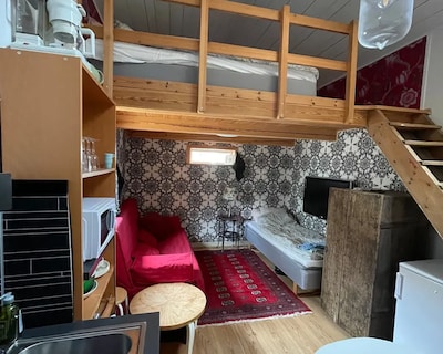 Apartment housed in old building