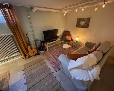 Spacious Apartment In The Basement Of Our Villa