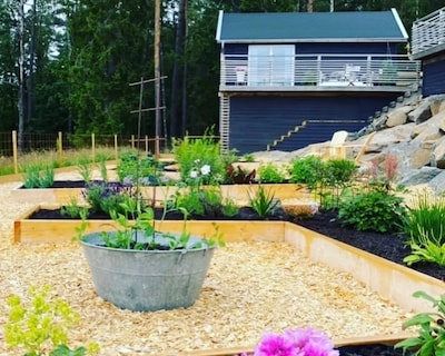 B&B in a countryside setting with both a sauna and a pool.