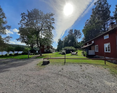 Lillstuga On Farm With Lovely Lake View
