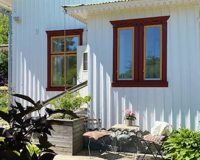 Bright gift apartment, in older farmhouse, with patio