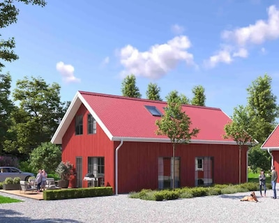 Villa rural location with a view