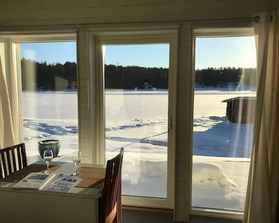 New Beach House ★Private Sauna★ Scand-Design★ Ski