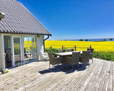 Nice house with panoramic sea and field views