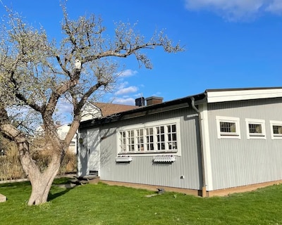 Walking distance to city with free parking